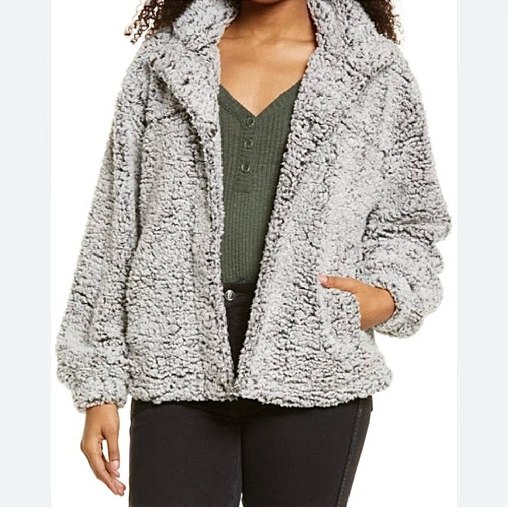 Thread & Supply frosted wubby jacket size large